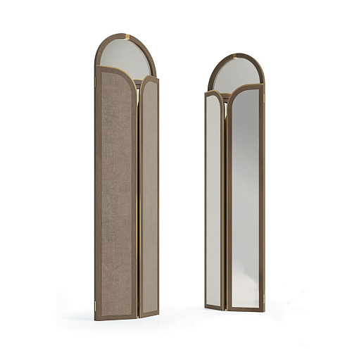 Biombo Dobrável Elegance com Espelho