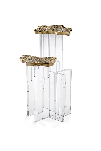 Mesa de Apoio Dourada Orion