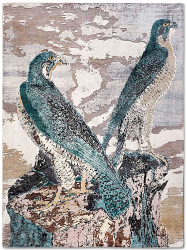 Tapete Falcon Tecido à Mão