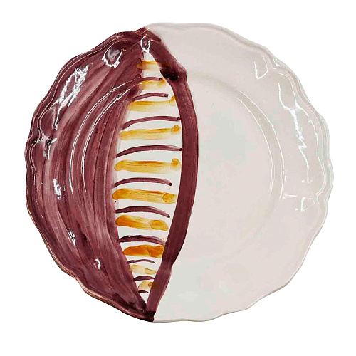 Prato cerâmico artesanal