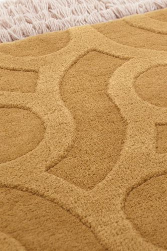 Tapete Tufted à Mão Honey 100% Lã