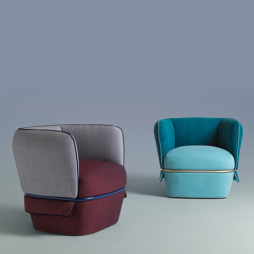 Poltrona Moderna Única Chemise