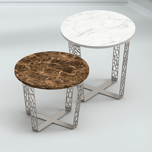 Mesa de Centro Arabesque em Mármore