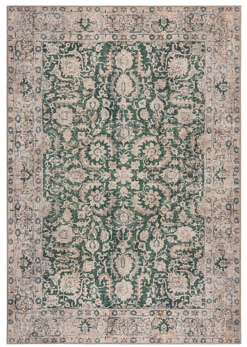 Tapete Floral Vintage Verde