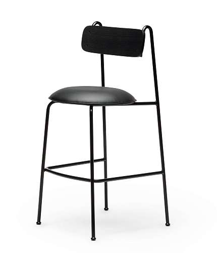 Banco de Bar Lena SG-75 Preto