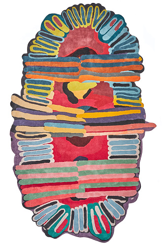 Tapete Tufty Designer Tecido à Mão