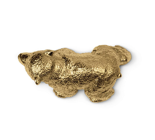 Puxador urso peludo Furry Bear