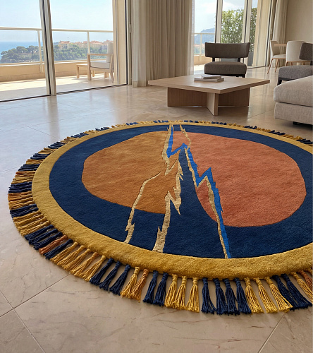 Tapete Lightning Crest Gold