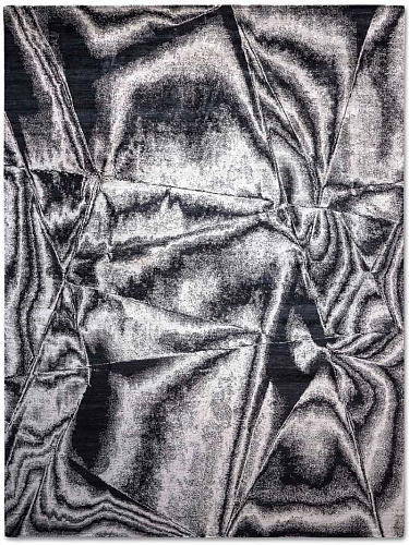 Tapete True Black & White Anodado à Mão