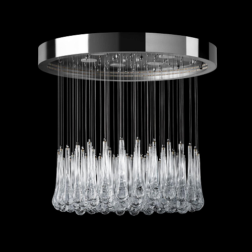 Lustre Redondo em Bolhas de Murano