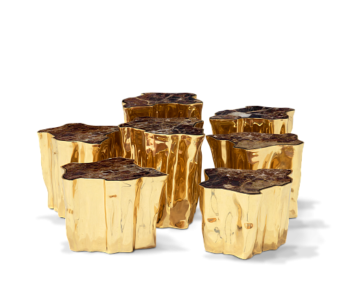 Mesa de Centro Tom Terra Série Paradise