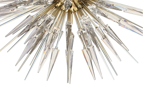 Candeeiro suspenso explosão