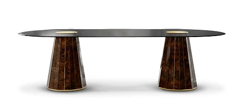 Mesa de Jantar Oval Radiance