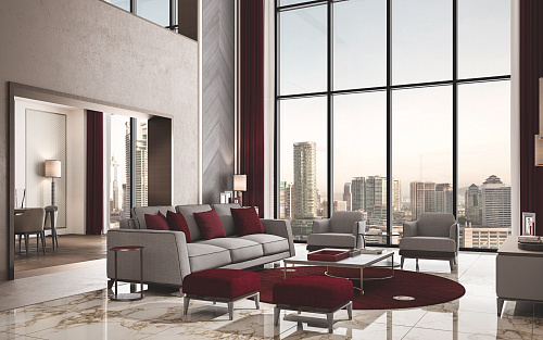 Apoio de Pés Estofado