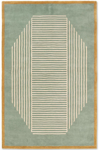 Tapete Octagon Lines Sage