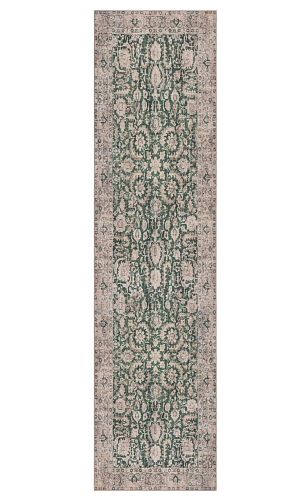 Passadeira Floral Vintage Verde