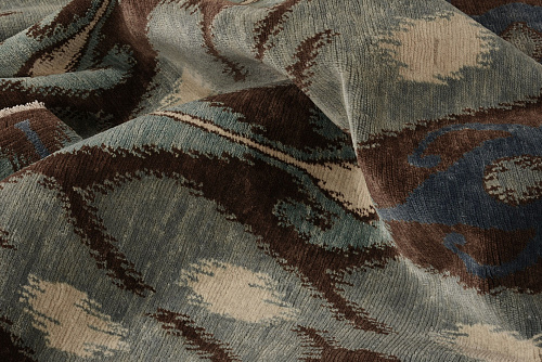 Tapete Ikat Feito à Mão Lã