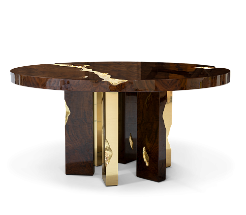 Mesa de Jantar Redonda Dominion