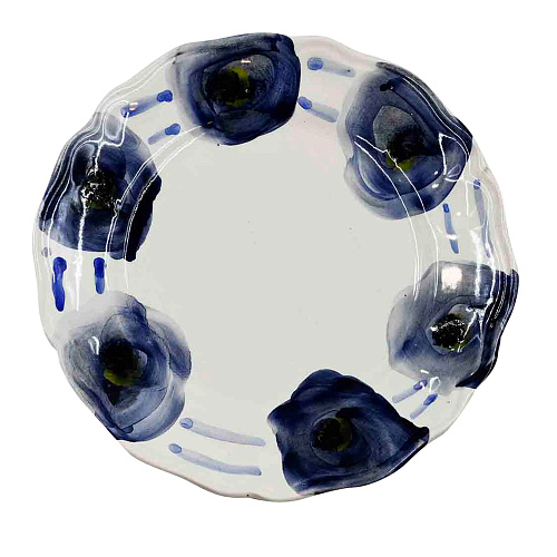 Prato cerâmico artesanal