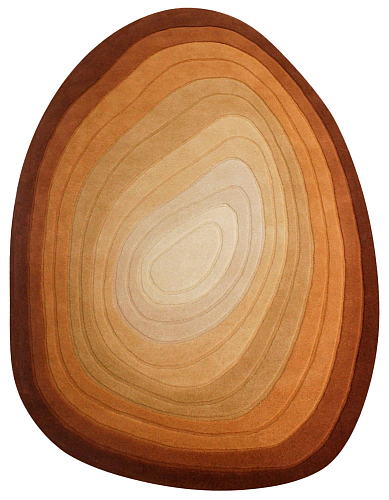 Tapete Ombré Orgânico Terracota