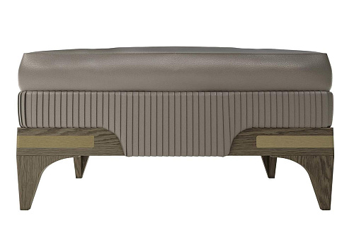 Pufe de Luxo em Pele