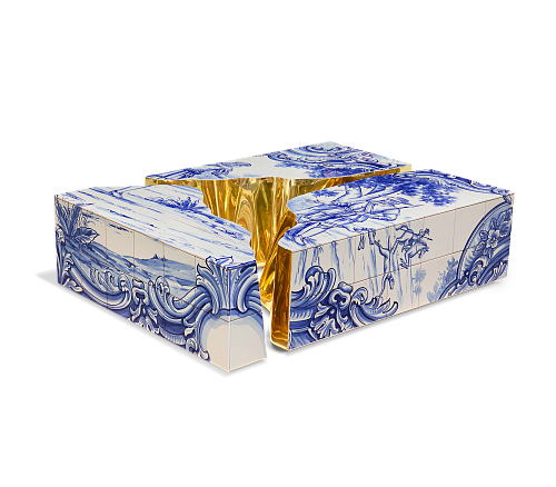 Mesa de Centro Azulejo Fissure