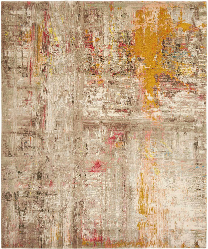 Tapete Artwork 23 Multicolor Laranja