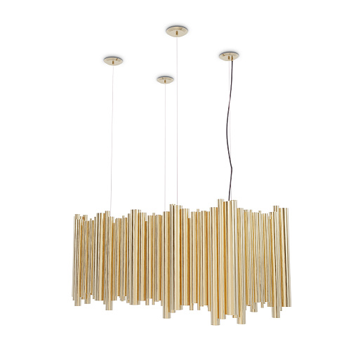 Candeeiro suspenso retangular Brubeck