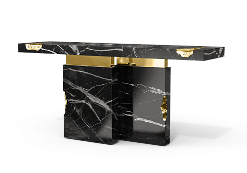 Consola Dominion Nero Marquina