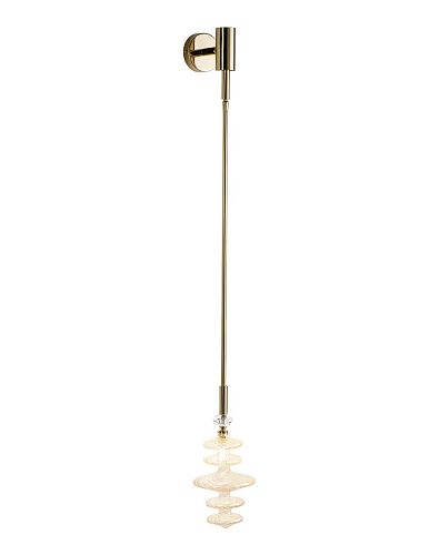 Aplique de Parede Vinea em Acabamento Dourado