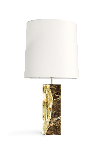 Candeeiro de mesa Emperador Glacier