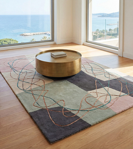 Tapete Muted Patchwork