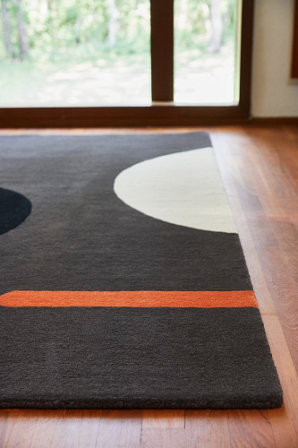 Tapete Geo Flower Grafite