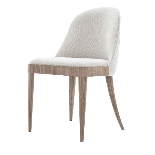 Cadeira Cordiale Cinzenta em Nogueira Maciça