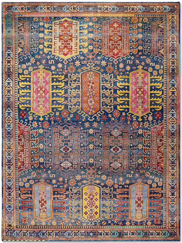 Tapete Original Natural Azul Luxury