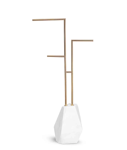 Suporte para toalhas Brilliance branco