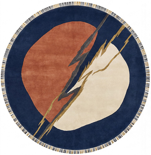 Tapete Lightning Crest Navy