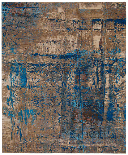 Tapete Artwork 3 Multicolor Azul