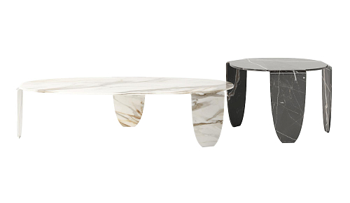 Mesa de Centro Arturo em Vidro Artístico