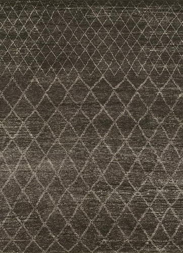 Tapete Berber Castanho Pelo Baixo