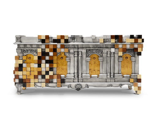 Aparador Trafalgar cinzento