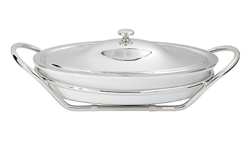 Caçarola oval Grand Gourmet com tampa