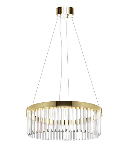 Lustre em Anel Dourado
