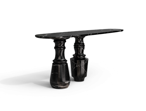 Consola Obsidian Nero Marquina