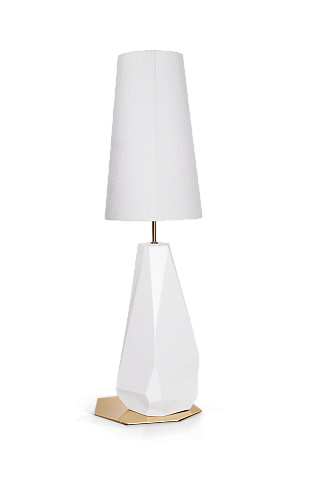 Candeeiro de mesa branco Essence