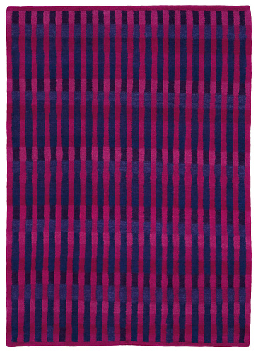 Tapete Gamba Vertical Stripes Rosa Roxo
