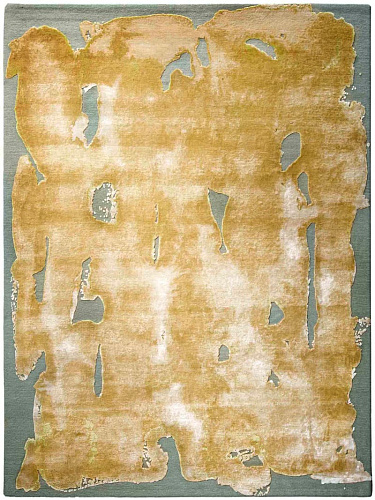 Tapete Mono Dourado Luxury Feito à Mão