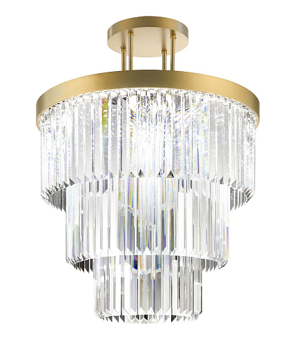 Lustre Redondo de Cristal