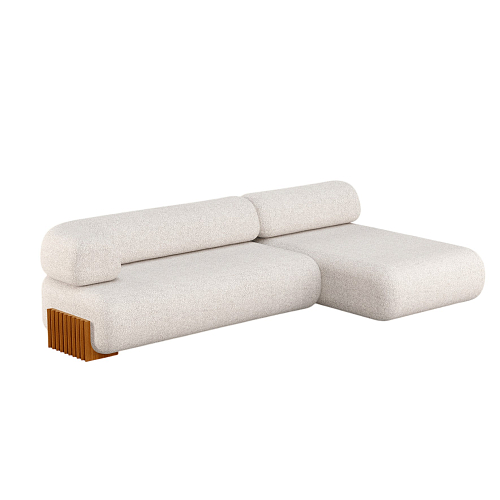 Sofá Modular em Madeira Carmel