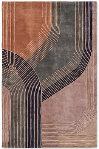 Tapete Vertical Currents Dark